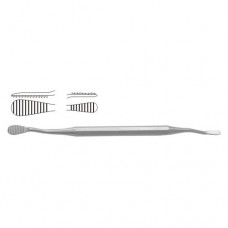 Miller-Colburn Bone File Fig. 1 - Drawing Cut Stainless Steel, 18 cm - 7" Miller-Colburn Bone File Fig. 1 - Drawing Cut Stainless Steel, 18 cm - 7"